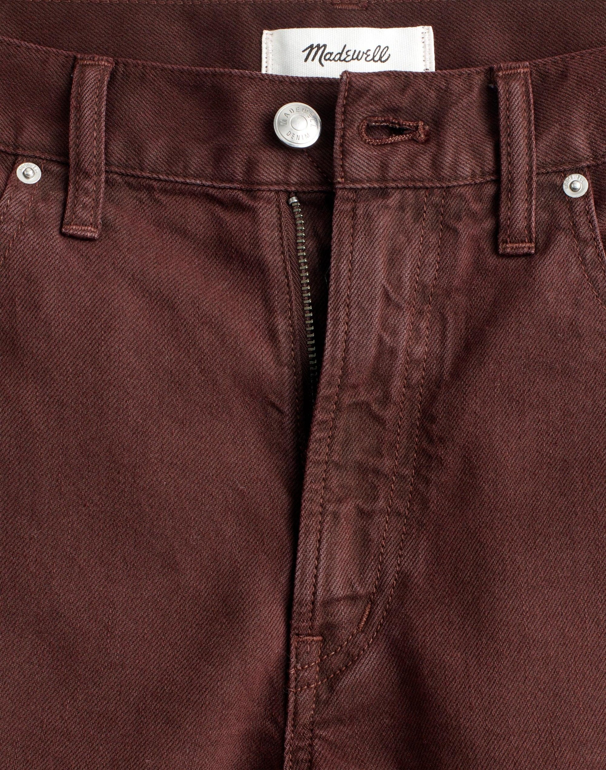 The Ultimate Wide-Leg Jean in Airy Denim Burnt Cocoa | Madewell
