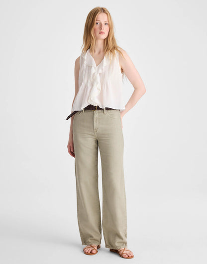 The Blaire Sleeveless Top White | Madewell