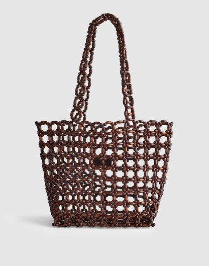 Beaded Tote Stained Bead Multi | Madewell