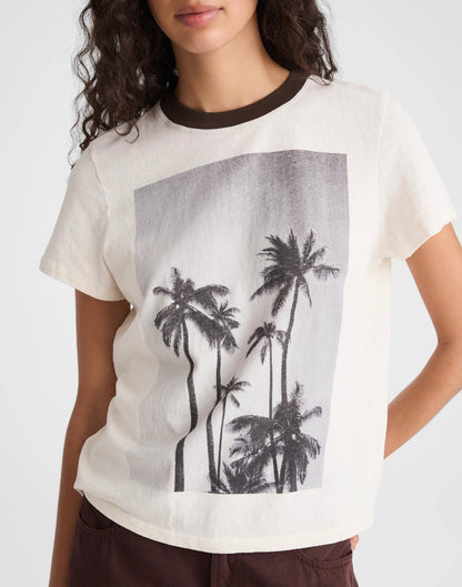 The Relaxed Tee in Vintage Jersey Palm Tree | Madewell