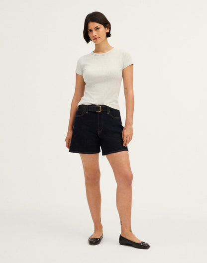 The Curvy Perfect Vintage Mid-Length Short Rinse Wash | Madewell