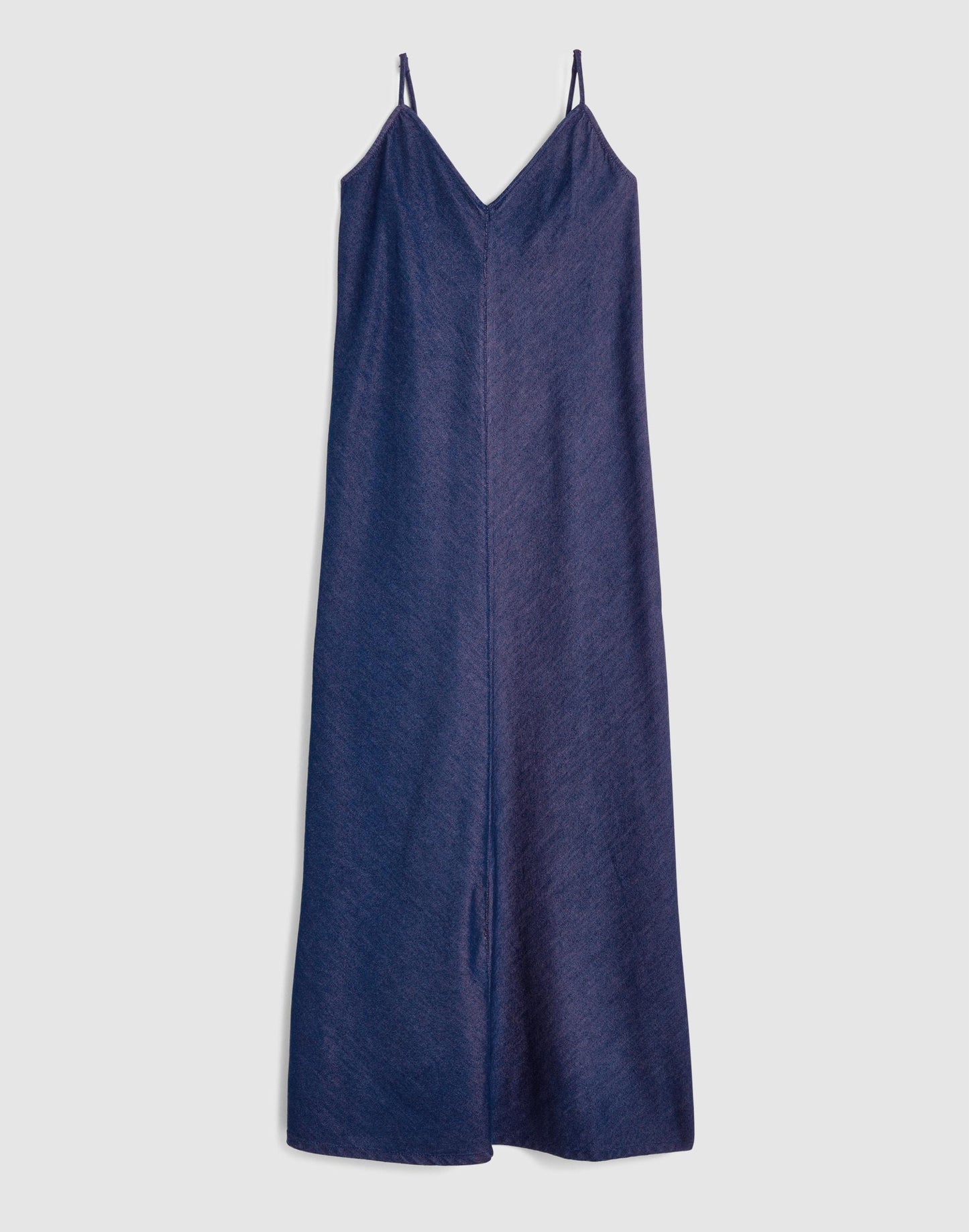 Airy Denim Maxi Slip Dress Nostalgic Blue | Madewell