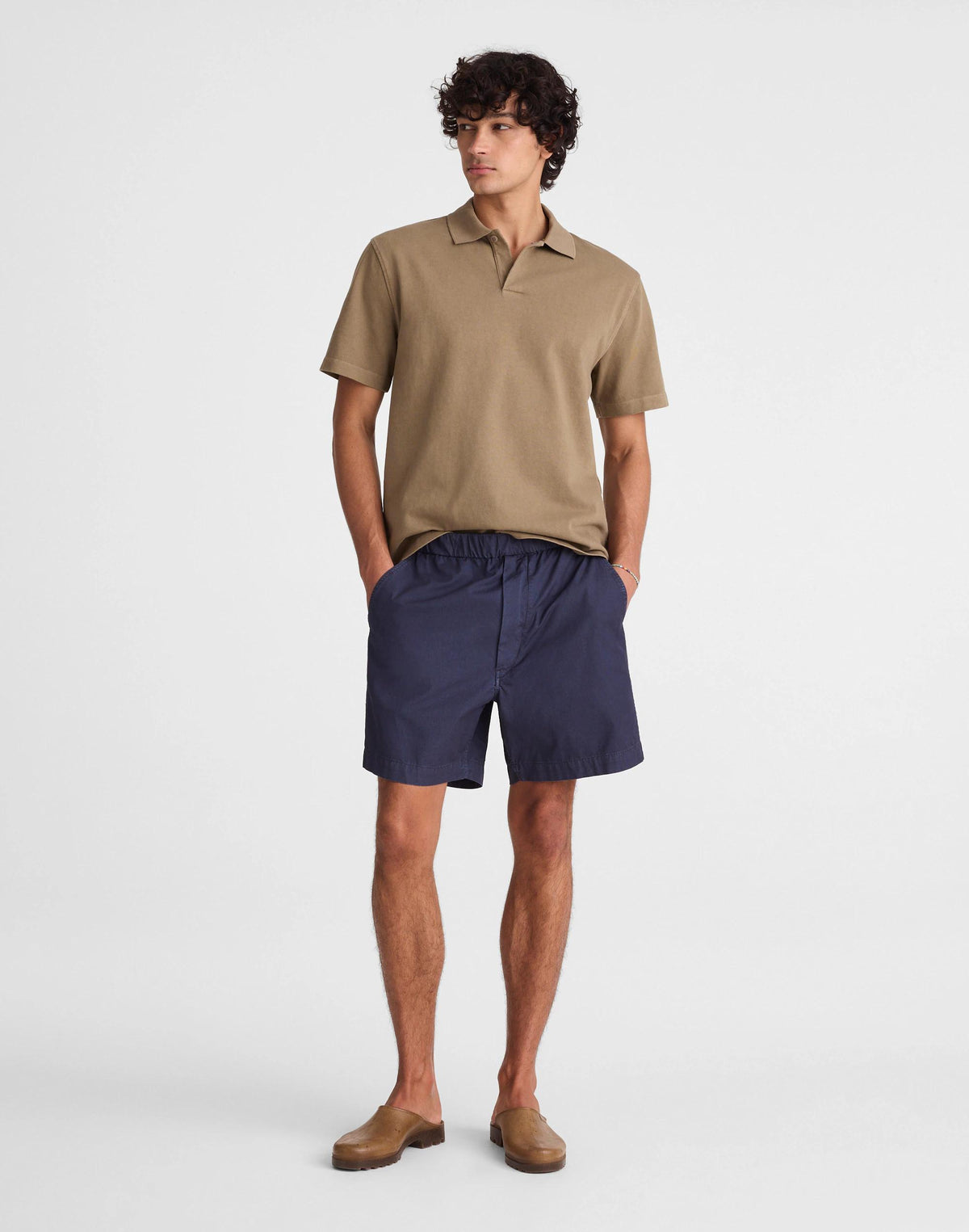Pull-On Short in Poplin Ink | Madewell