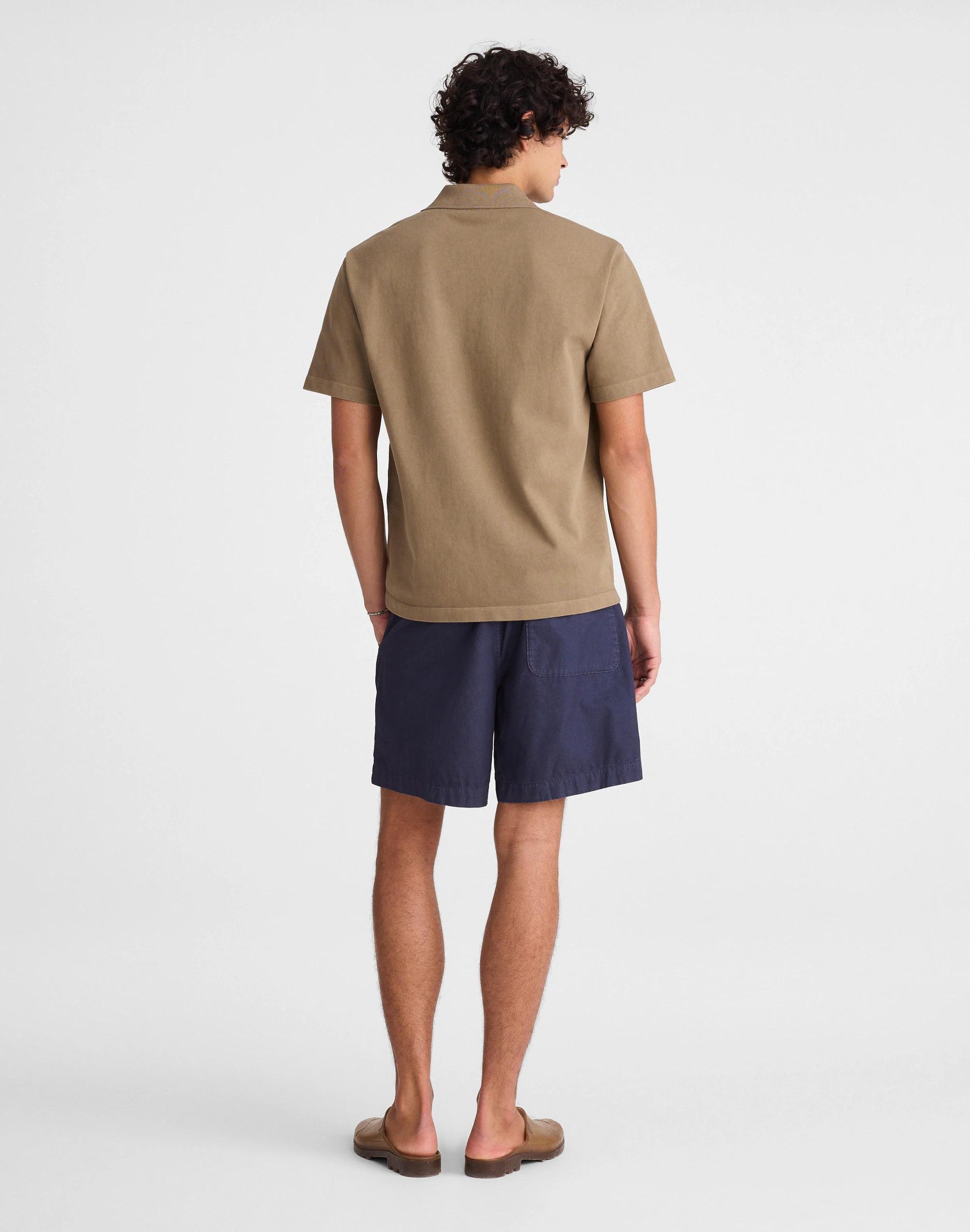 Pull-On Short in Poplin Ink | Madewell