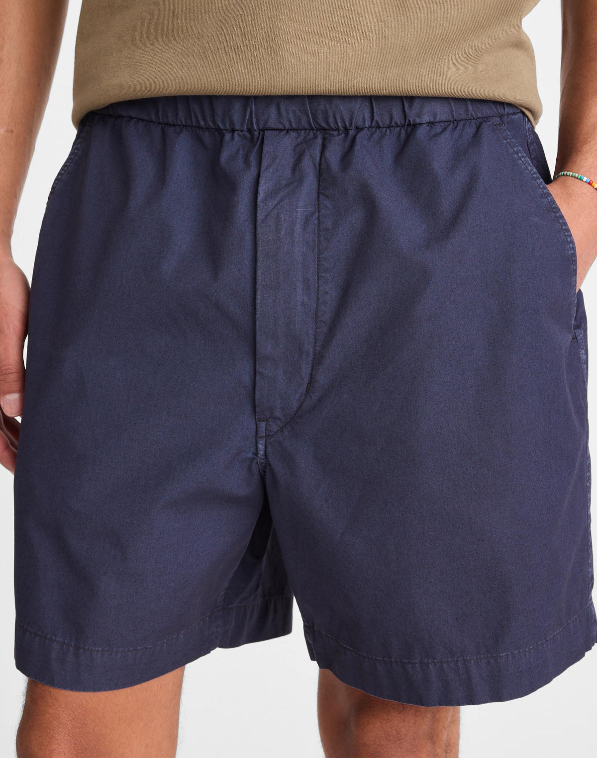 Pull-On Short in Poplin Ink | Madewell
