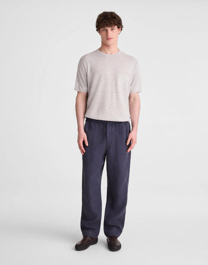 Pull-On Pant in Linen Ink | Madewell