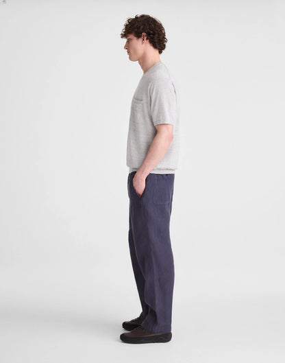 Pull-On Pant in Linen Ink | Madewell