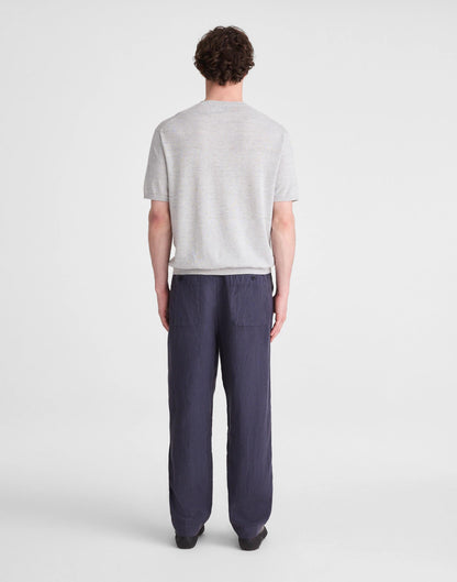 Pull-On Pant in Linen Ink | Madewell