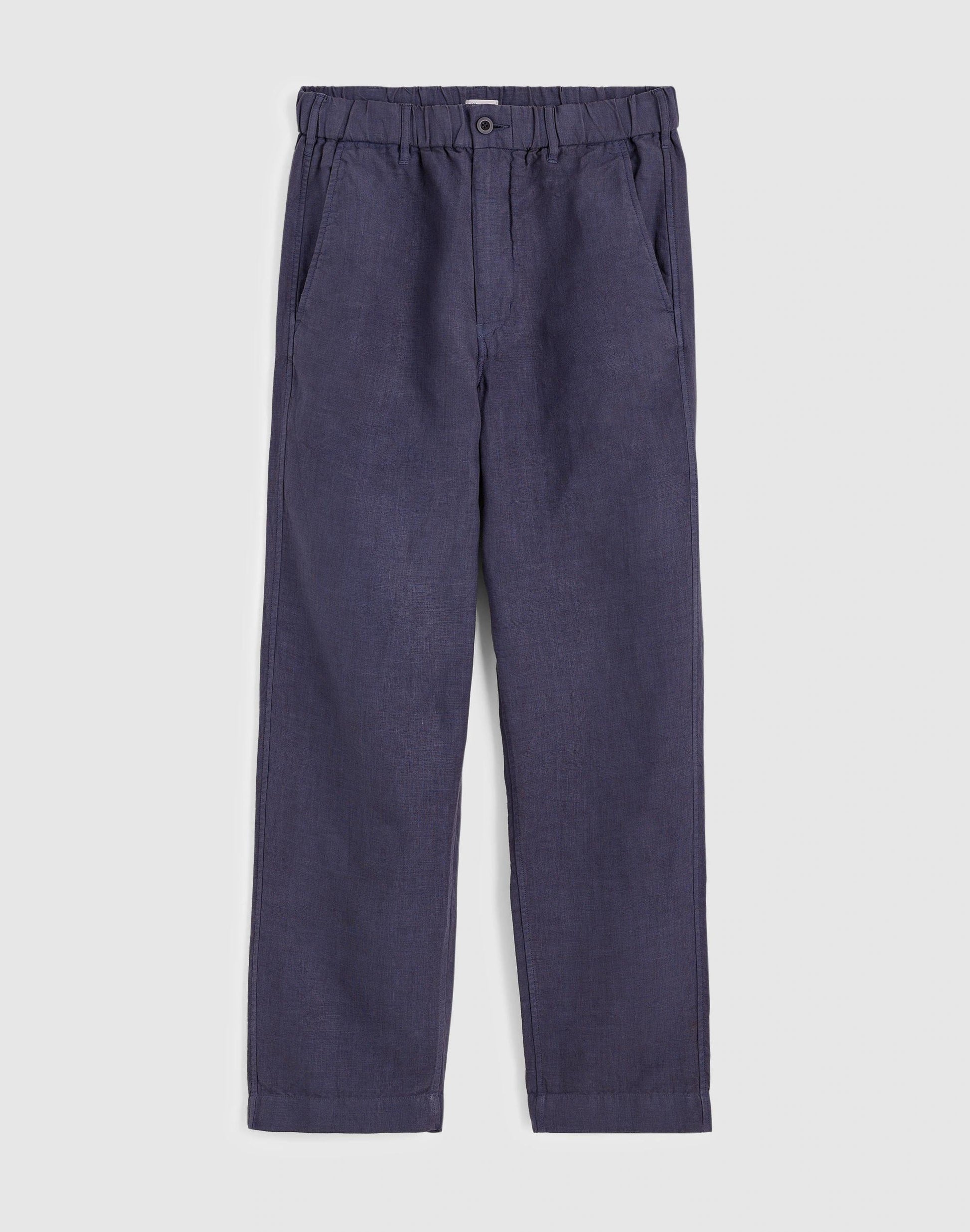 Pull-On Pant in Linen Ink | Madewell