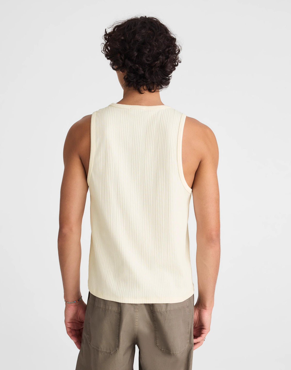 Textured Tank Bright Ivory | Madewell