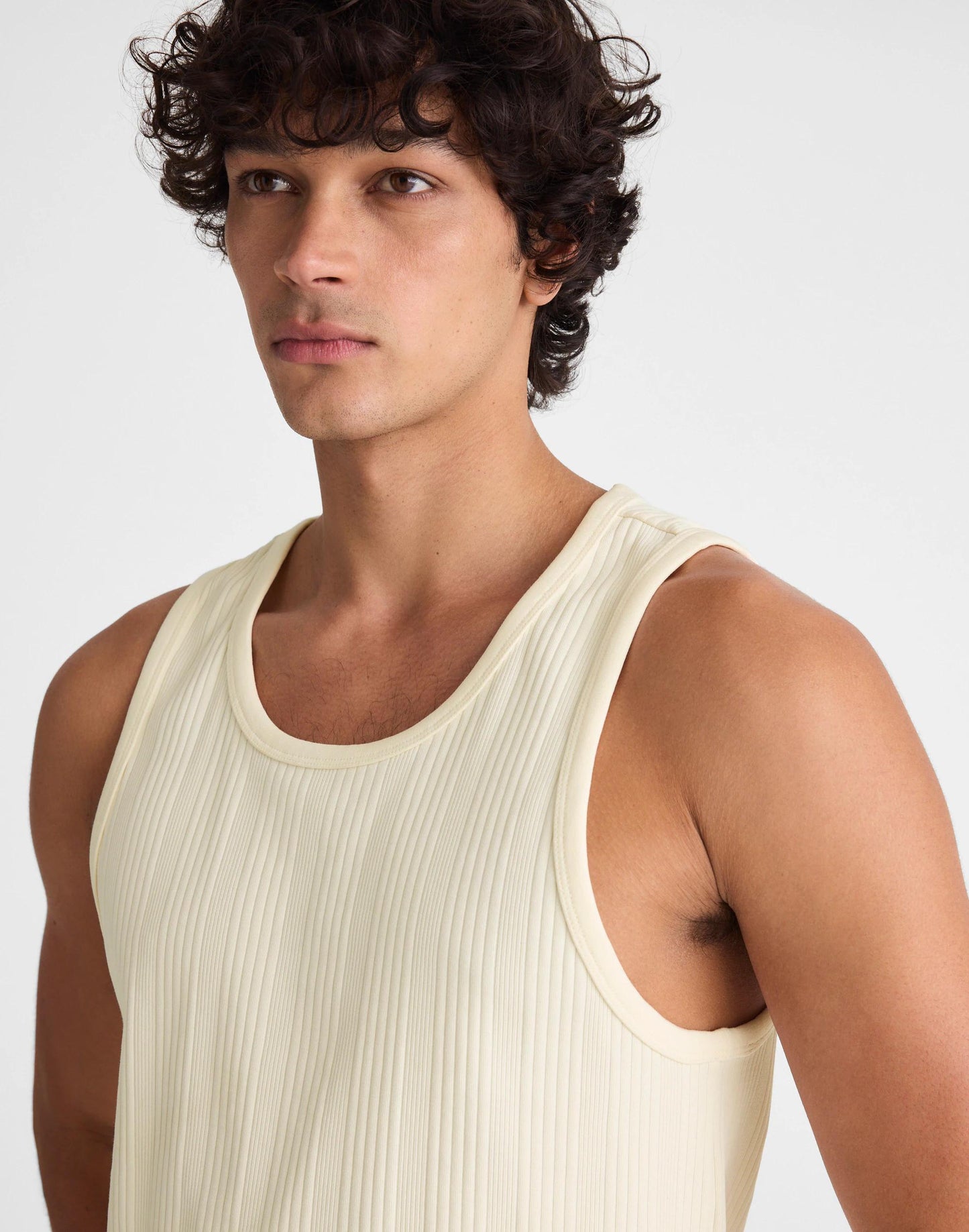 Textured Tank Bright Ivory | Madewell