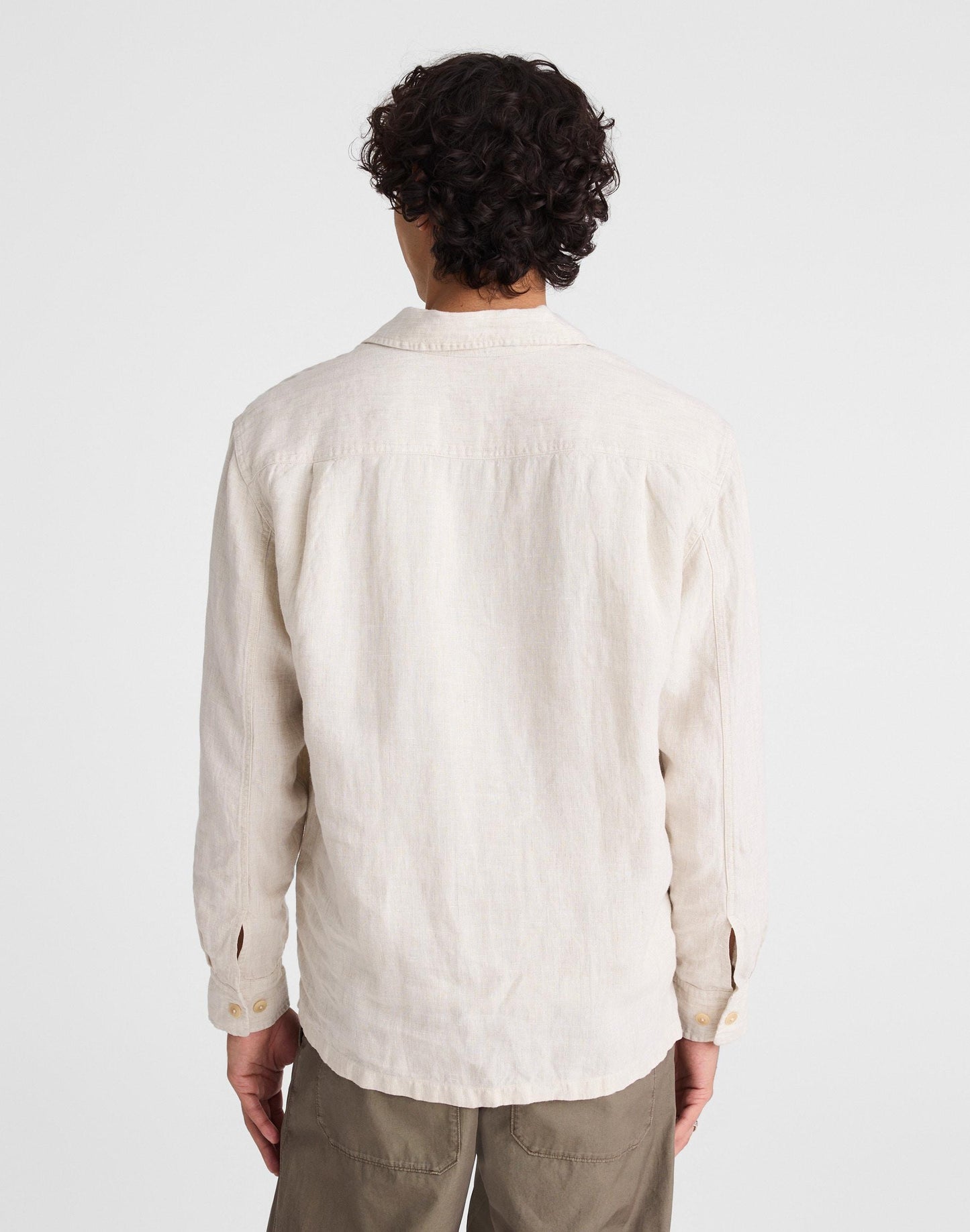 The Station Shirt in Linen Bleached | Madewell