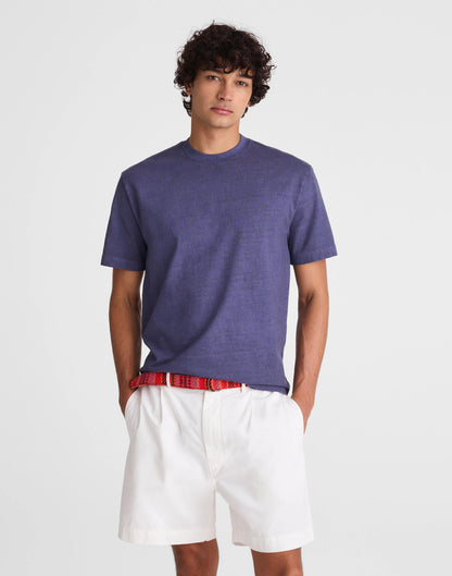 Pleated Chino Shorts in Uniform Twill Soft White | Madewell