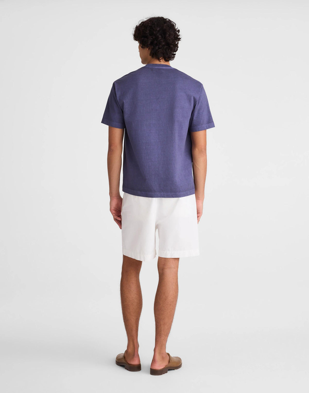 Pleated Chino Shorts in Uniform Twill Soft White | Madewell