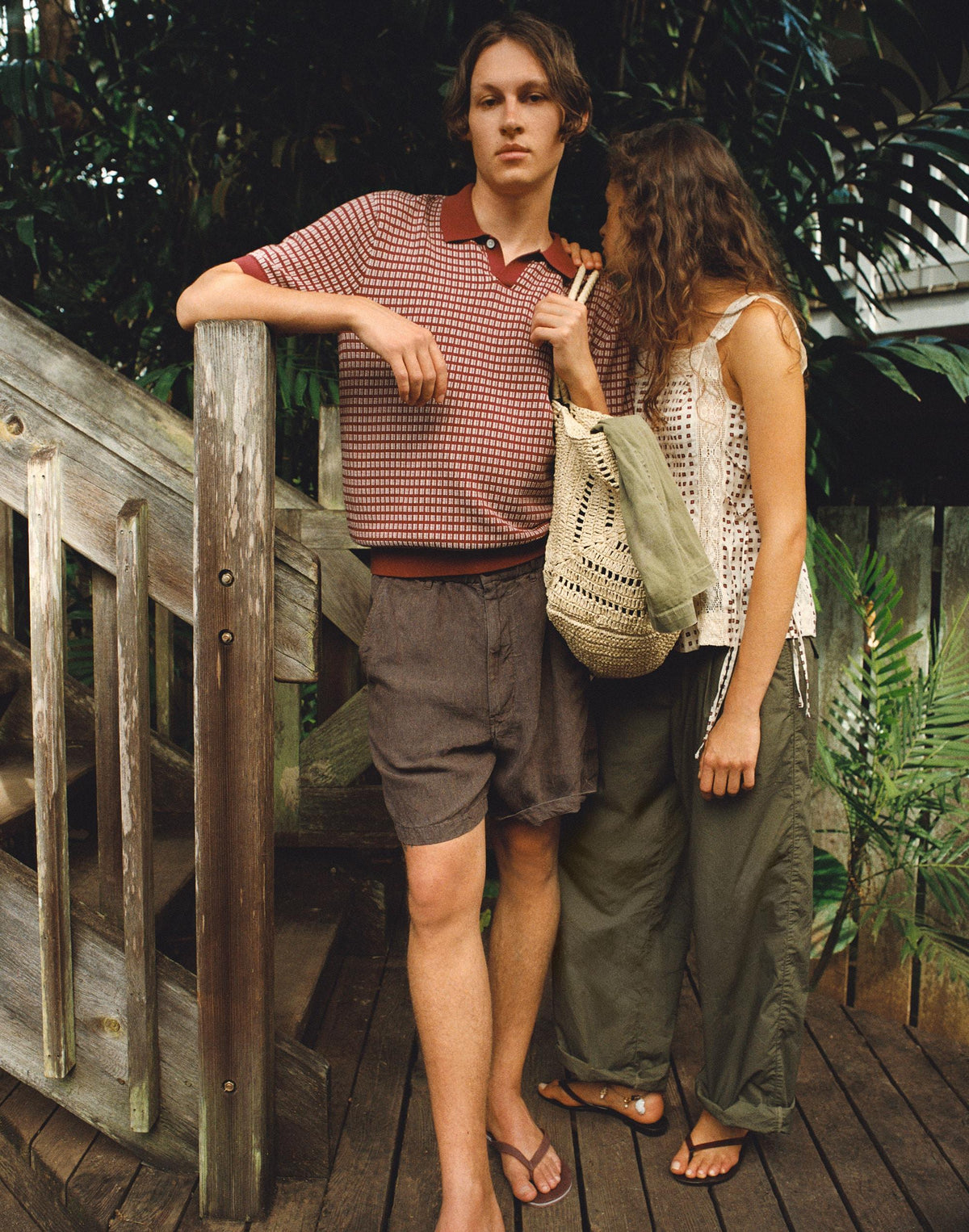 Pull-On Shorts in Linen Chocolate | Madewell
