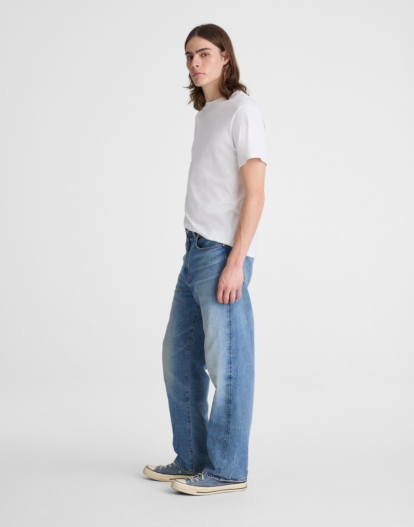 The 1991 Loose Straight Jean in Summerweight Denim Ledgewood Wash | Madewell