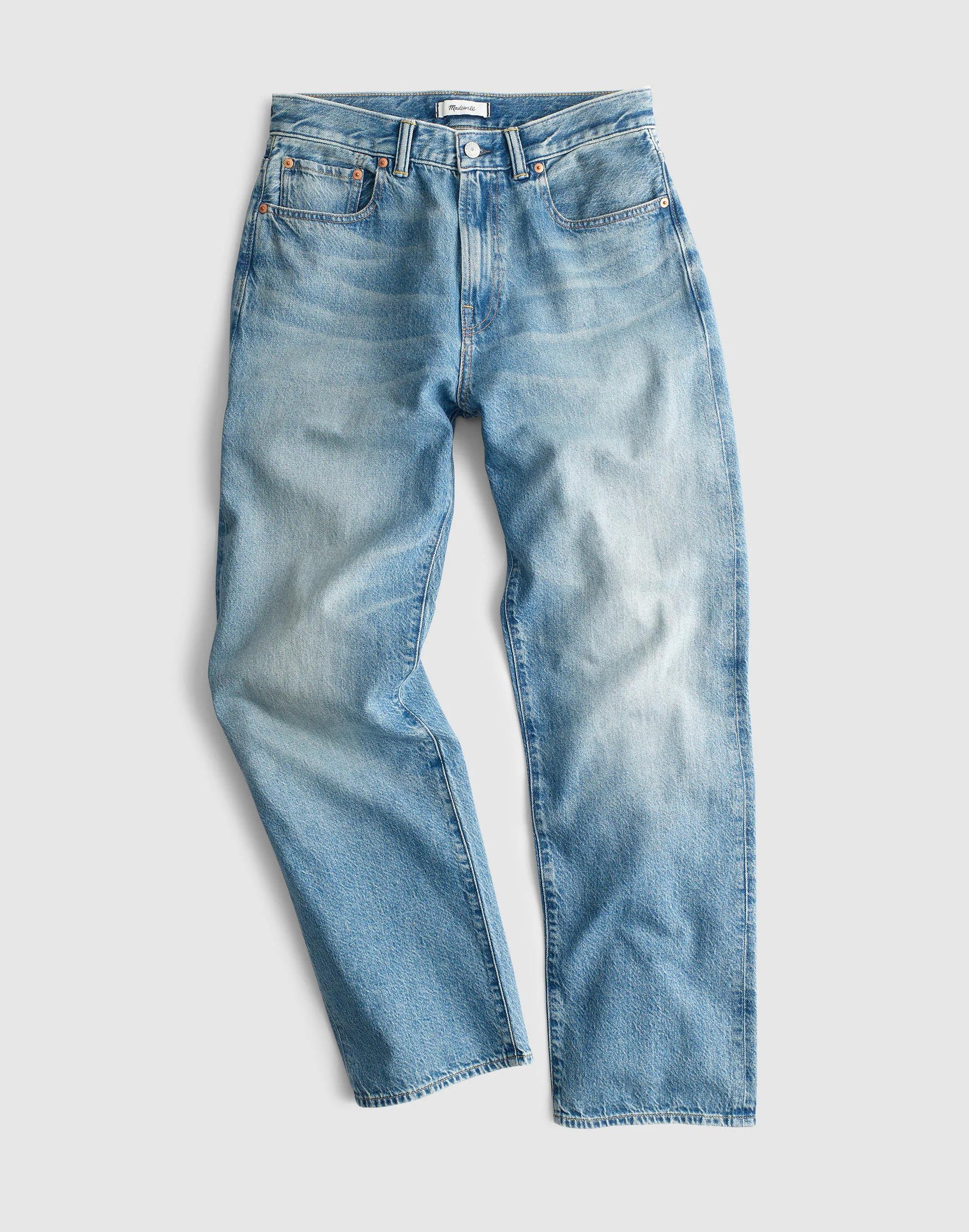 The 1991 Loose Straight Jean in Summerweight Denim Ledgewood Wash | Madewell