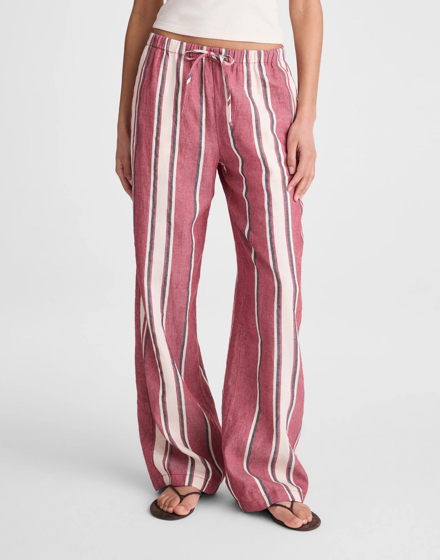 Pull-On Pants Red Currant | Madewell