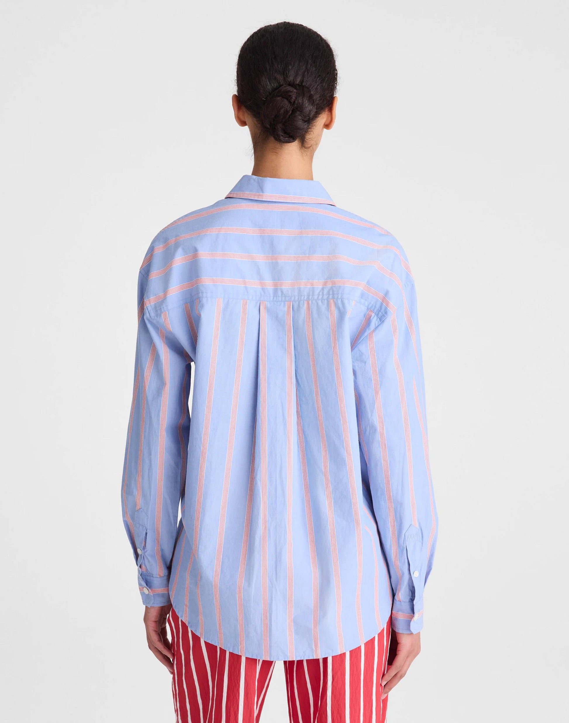 The Easy Shirt in Poplin Calm Blue | Madewell
