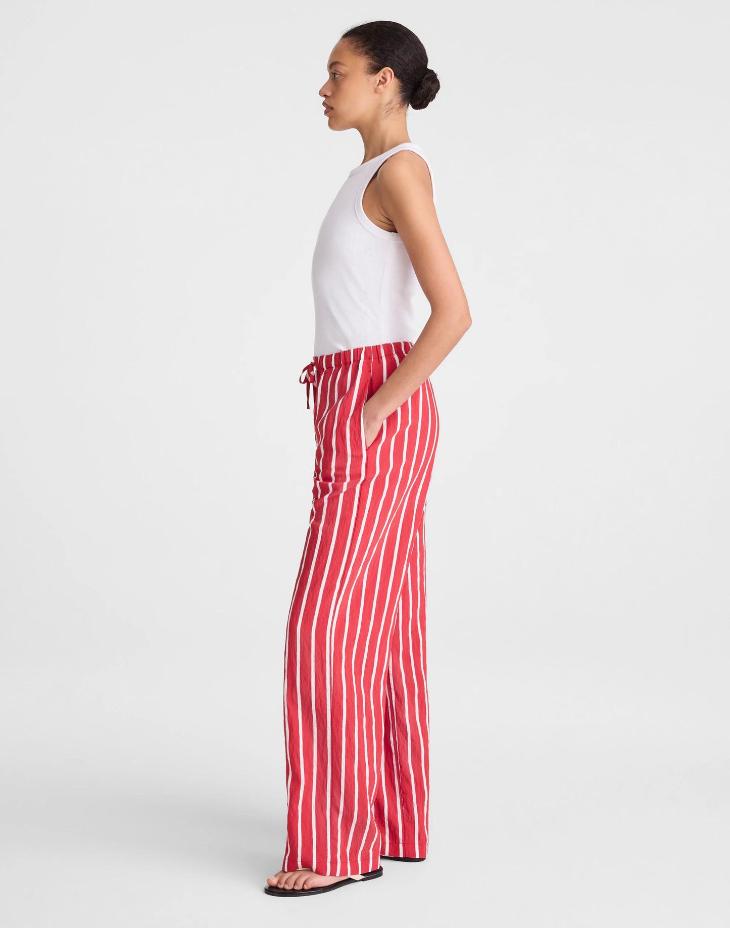 Pull-On Pants Varsity Red | Madewell