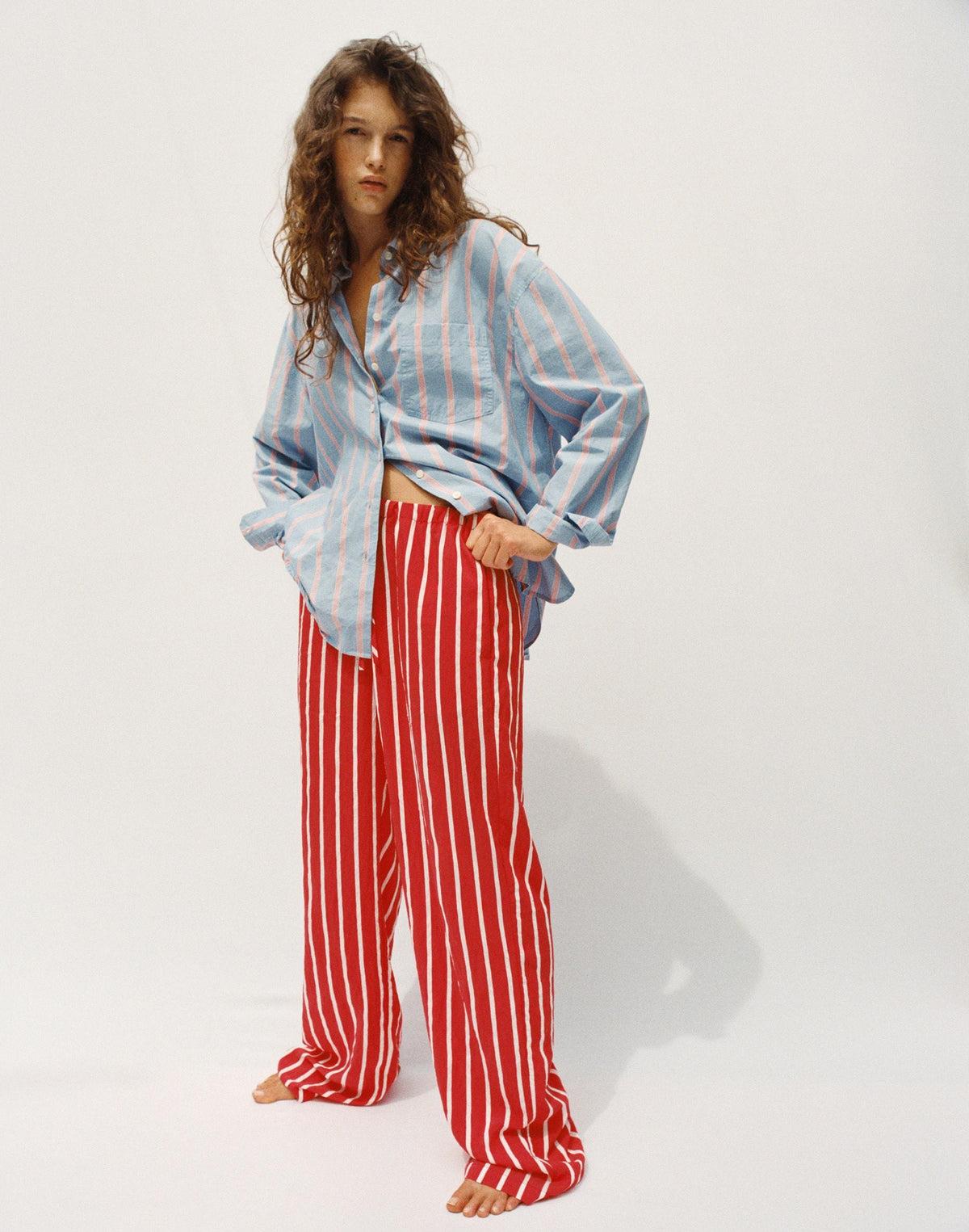 Pull-On Pants Varsity Red | Madewell