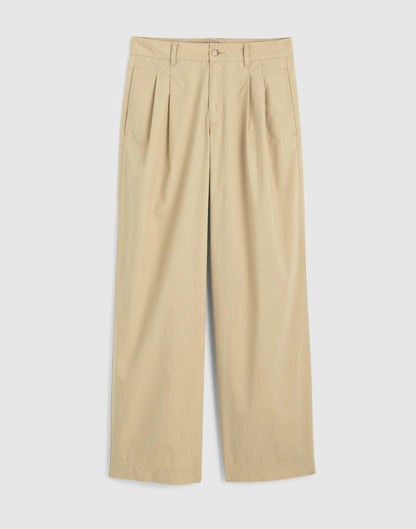 The Everyday Trouser in Poplin Fennel Seed | Madewell