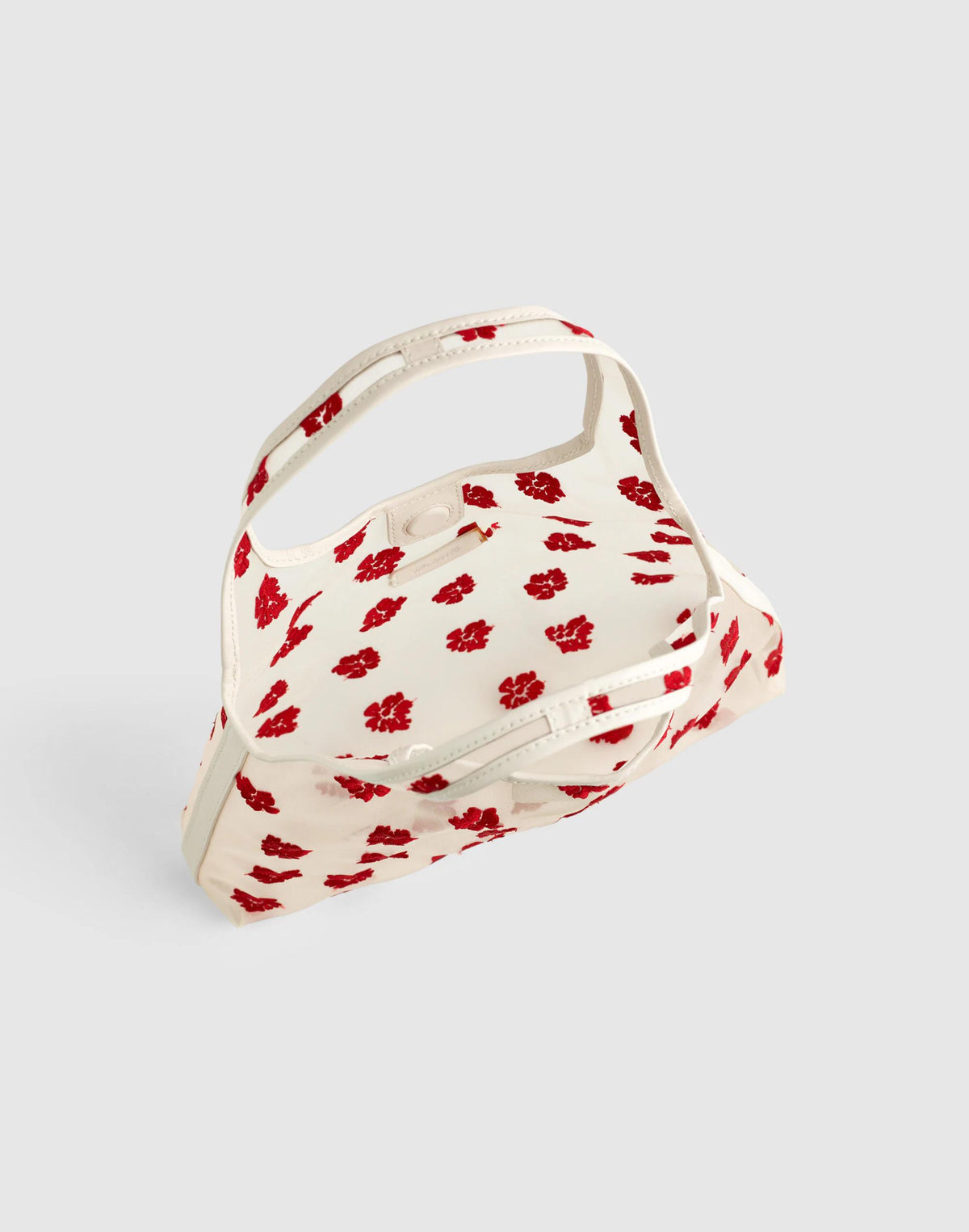 Floral-Embroidered Mini Shopper Bag Floral Multi | Madewell
