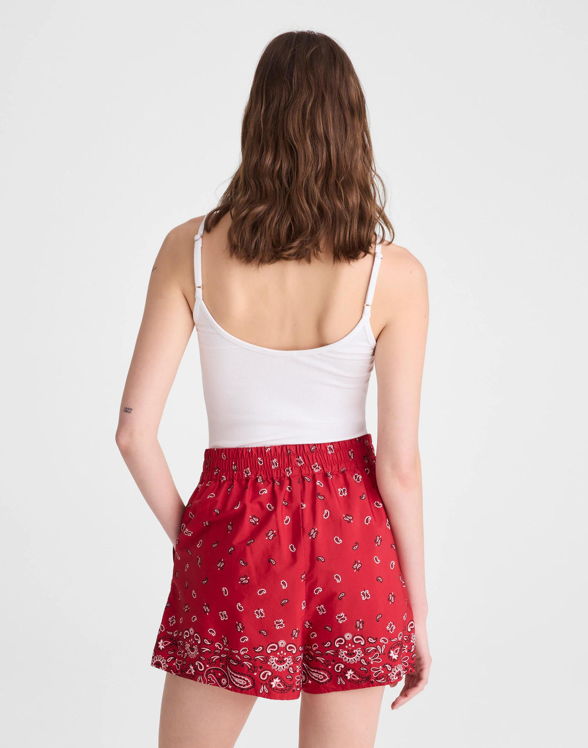 Pull-On Shorts Chili Pepper | Madewell