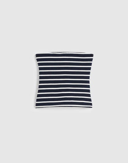 Knit Tube Top Navy | Madewell