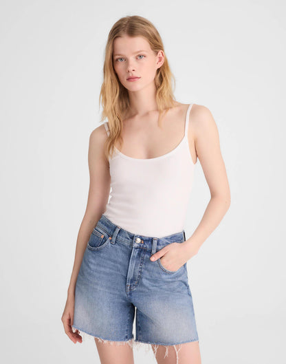 The Perfect Vintage Mid-Length Jean Short Midvale Wash | Madewell