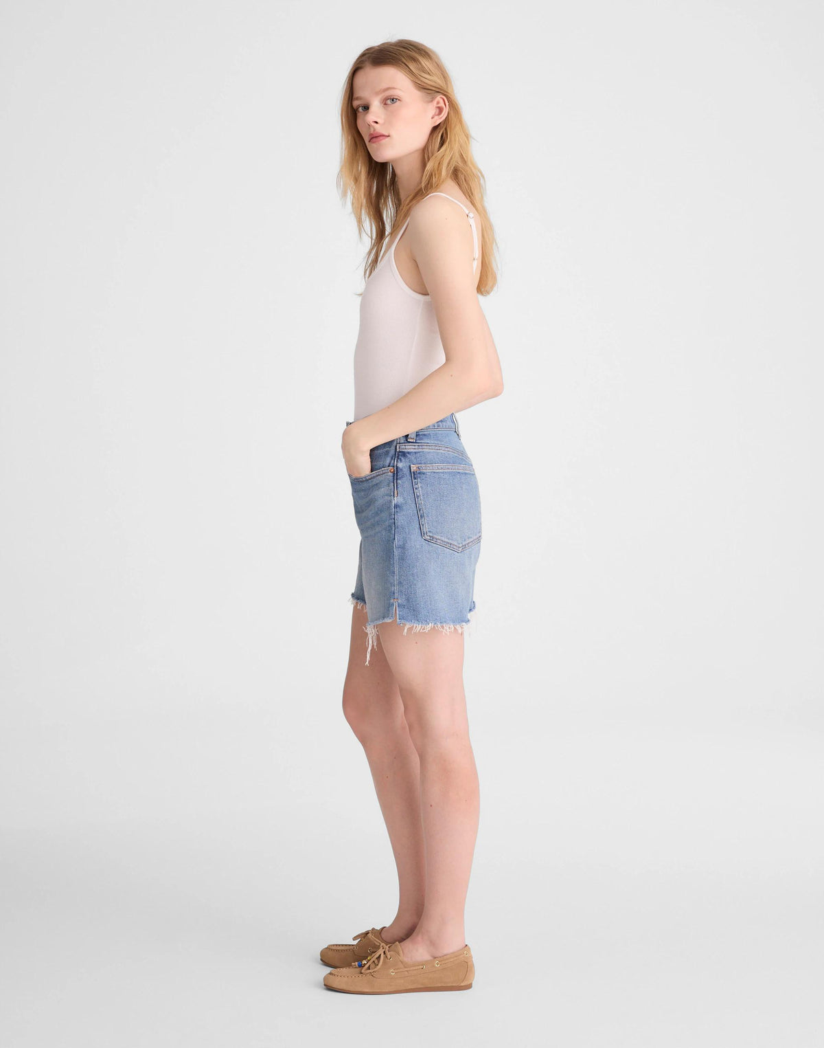 The Perfect Vintage Mid-Length Jean Short Midvale Wash | Madewell