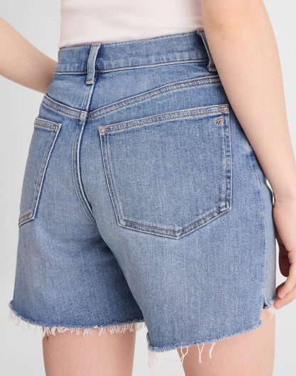 The Perfect Vintage Mid-Length Jean Short Midvale Wash | Madewell