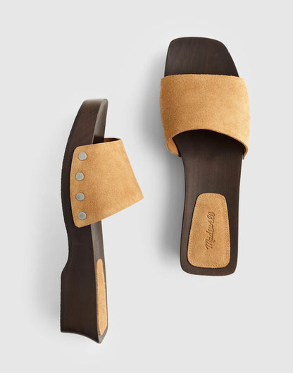 The Callen Clog Sandal Cumin | Madewell