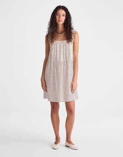 The Sophie Mini Dress Vintage Ivory | Madewell