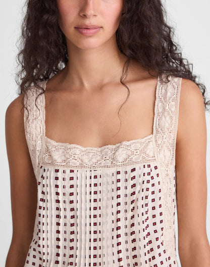 The Sophie Mini Dress Vintage Ivory | Madewell