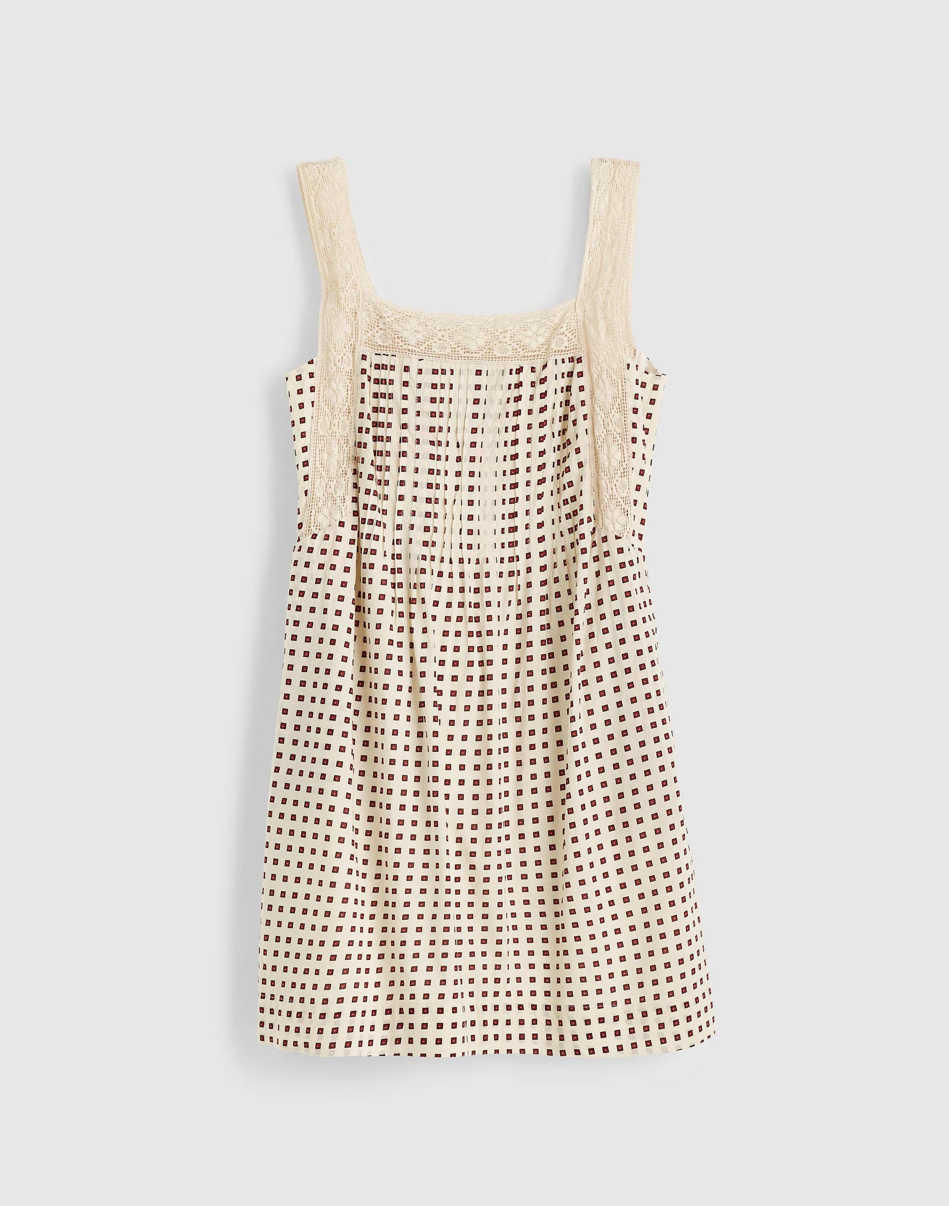 The Sophie Mini Dress Vintage Ivory | Madewell