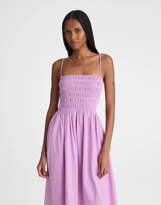 The Peyton Midi Dress Warm Wisteria | Madewell