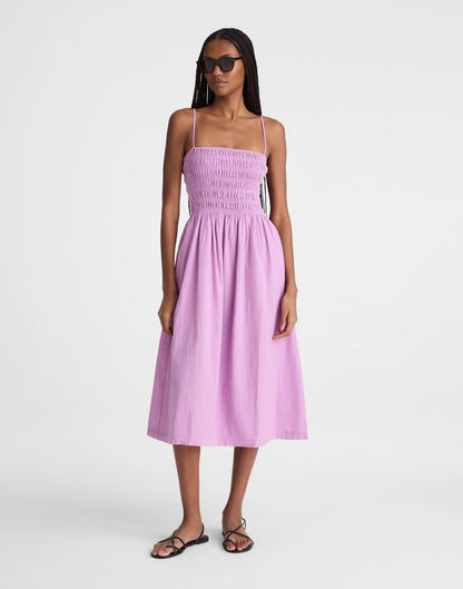 The Peyton Midi Dress Warm Wisteria | Madewell