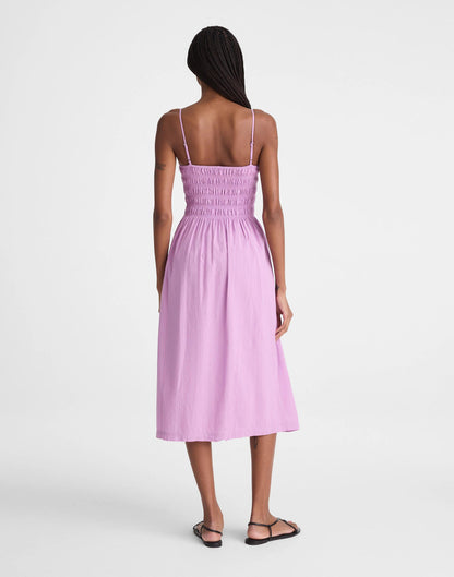 The Peyton Midi Dress Warm Wisteria | Madewell