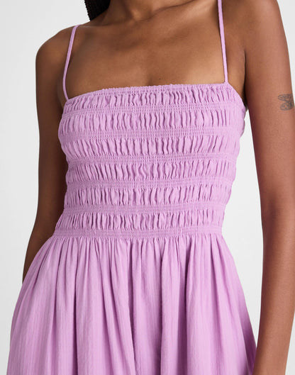 The Peyton Midi Dress Warm Wisteria | Madewell