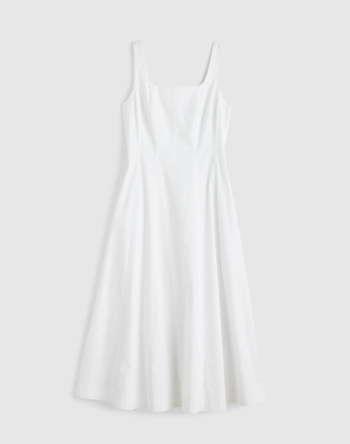 The Rylee Midi Dress White | Madewell