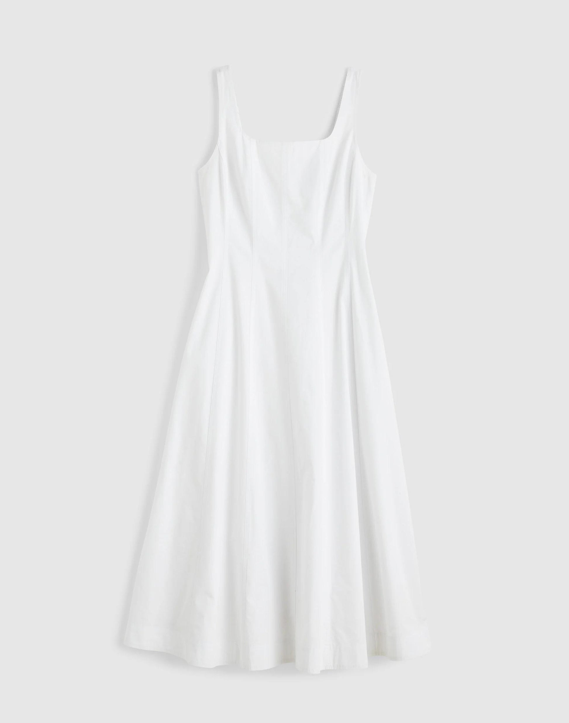 The Rylee Midi Dress White | Madewell