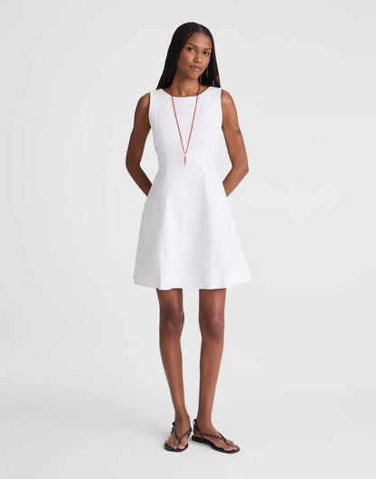 The Rylee Mini Dress White | Madewell
