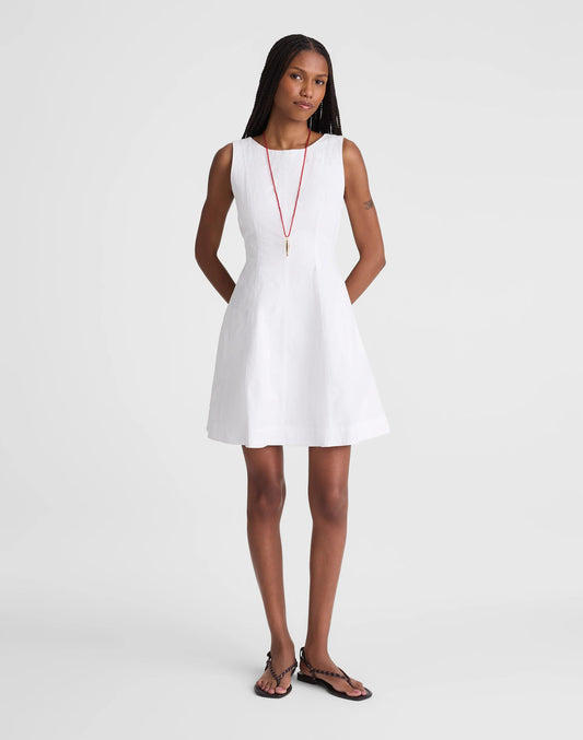 The Rylee Mini Dress White | Madewell
