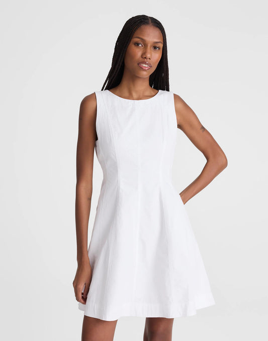 The Rylee Mini Dress White | Madewell