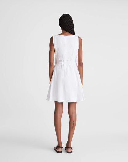 The Rylee Mini Dress White | Madewell