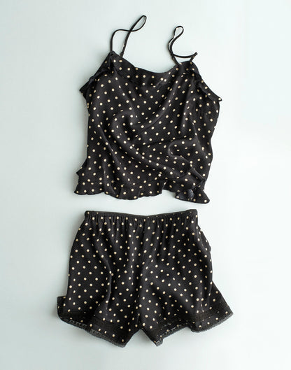 Ruffled Cami Top Jet Black | Madewell