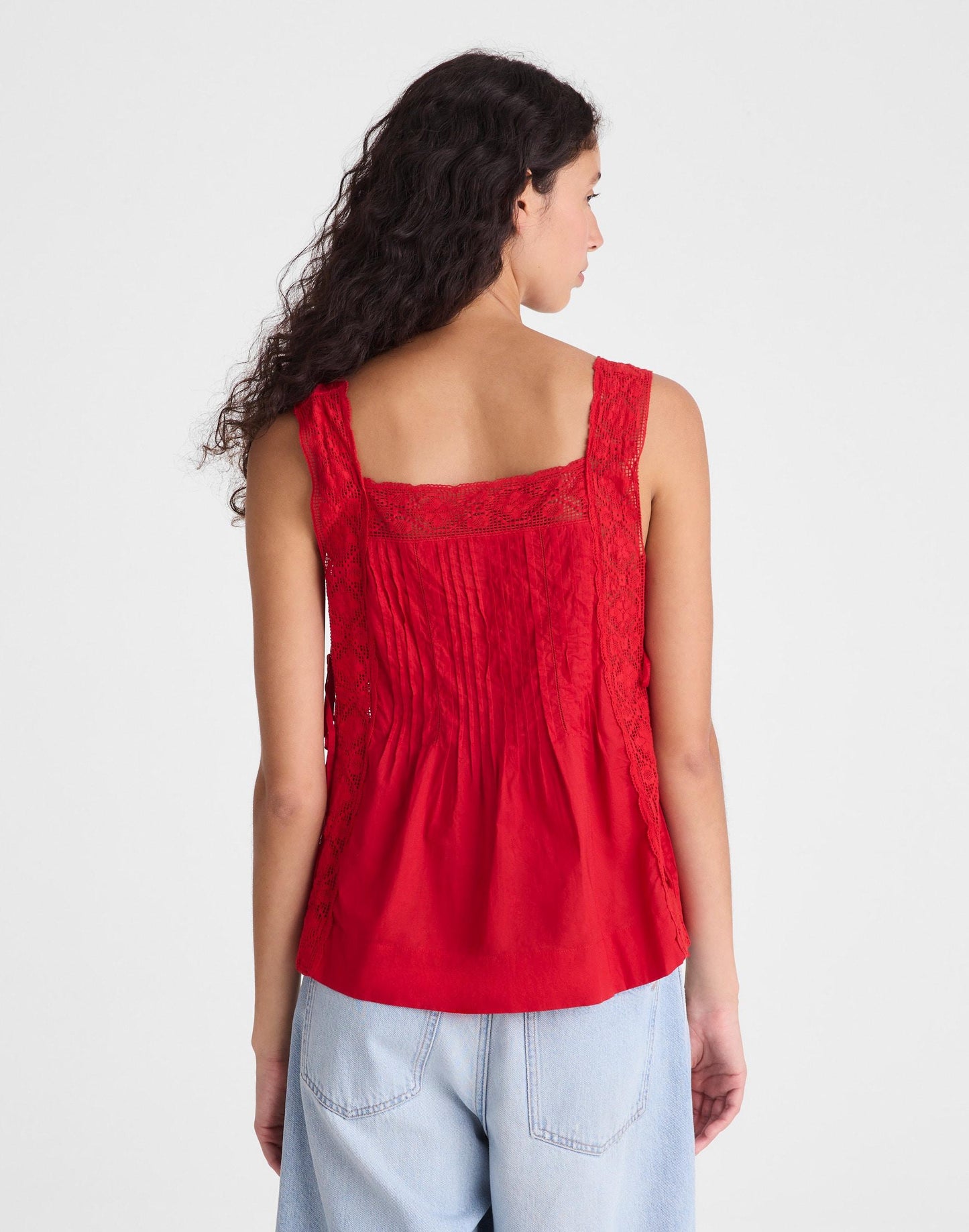 The Sophie Top Varsity Red | Madewell