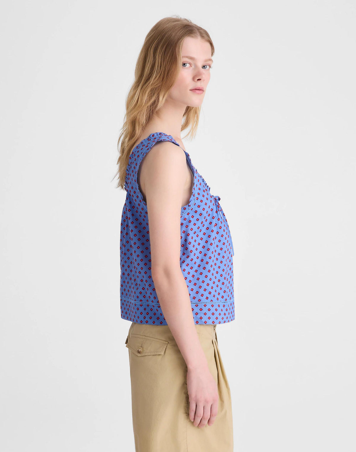 The Leah Top Calm Blue | Madewell