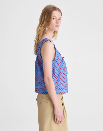 The Leah Top Calm Blue | Madewell